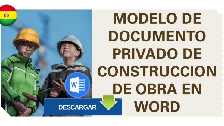 Modelo de Documento Privado de Construccion de Obra